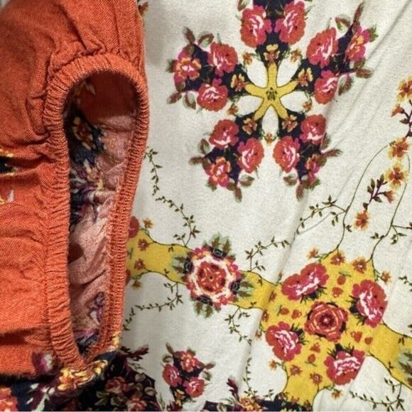 Anthropologie By Fig & Flower Blouse Size Medium - Picture 9 of 13